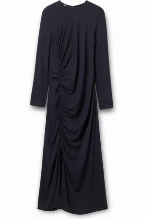 Desigual Abito midi arricciato