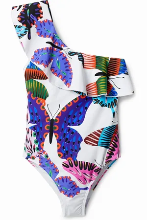 Desigual Costume asimmetrico farfalle