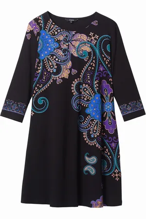 Desigual Vestito chemisier paisley