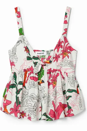 Desigual Top spalline tropicale