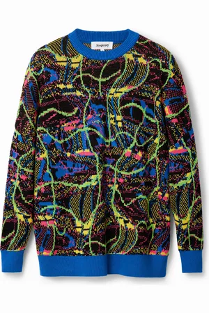 Desigual Maglia oversize in jacquard MarÃa EscotÃ©