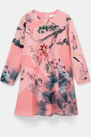 Desigual Vestito floreale a trapezio
