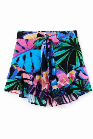 Desigual Pantaloncini volant tropicali