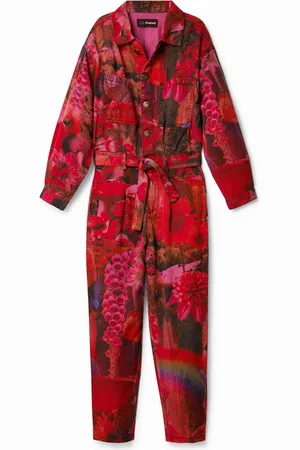 Desigual Tuta lunga stampa giardino