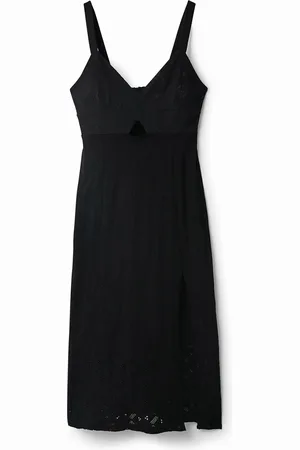 Desigual Abito midi ricamato