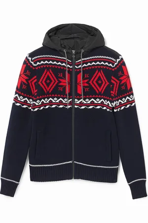 Desigual Giacca maglia cappuccio