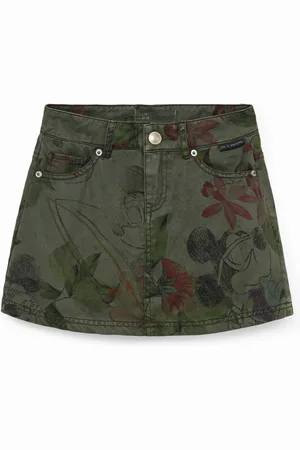 Desigual Gonna camouflage di Topolino, l