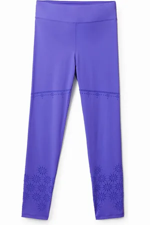 Desigual Leggings dettagli floccati