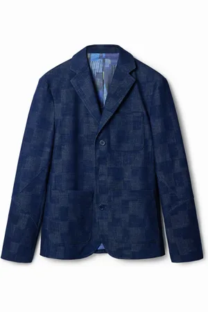 Desigual Giacca denim quadri
