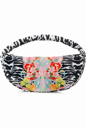 Desigual Borsa a tracolla zebrata