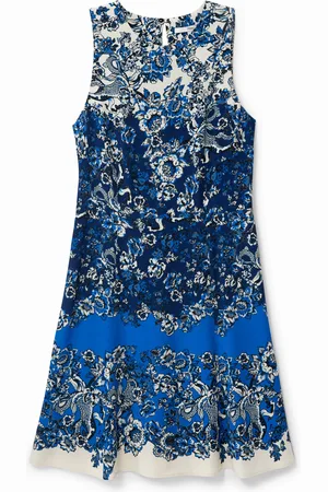 Desigual Vestito corto con stampa orientale