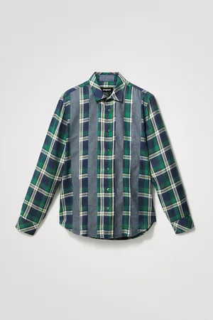 Desigual Camicia tartan 100% cotone