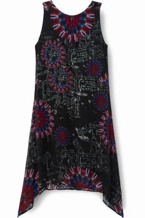 Desigual Vestito asimmetrico viscosa