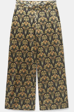 Desigual Pantaloni stampati vita elasticizzata