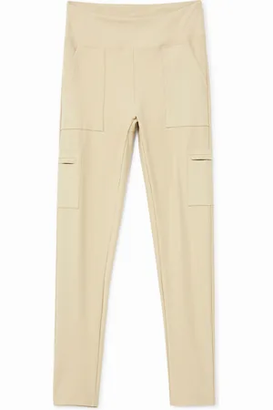 Desigual Leggings slim militare