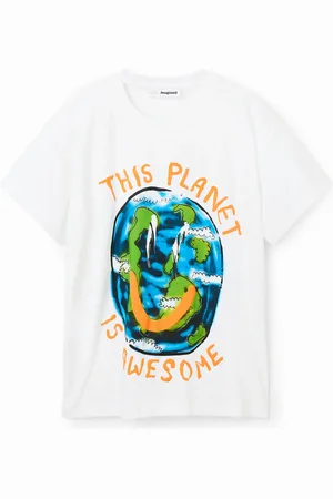 Desigual Maglietta oversize Planet
