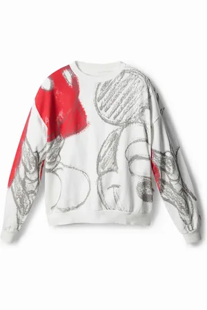 Desigual Felpa disegno di Topolino, l