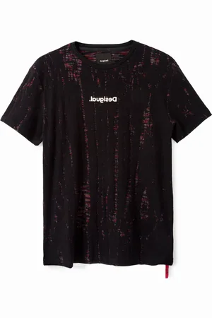 Desigual Maglietta jacquard dÃ©vorÃ©