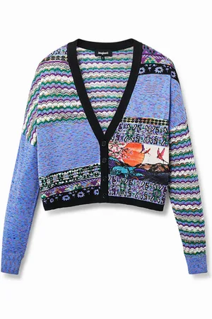 Desigual Cardigan corto oversize