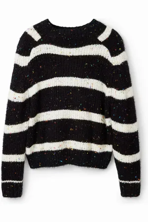 Desigual Maglia oversize righe