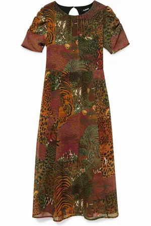 Desigual Vestito midi manica corta