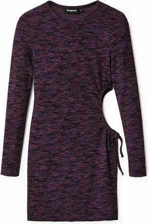 Desigual Abito corto slim cut-out