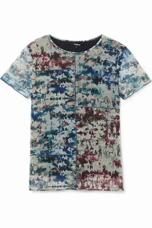 Desigual Maglietta slim tulle