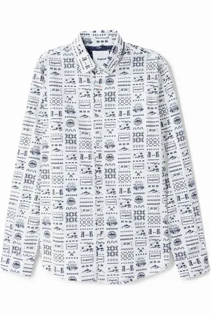 Desigual Camicia slim disegni
