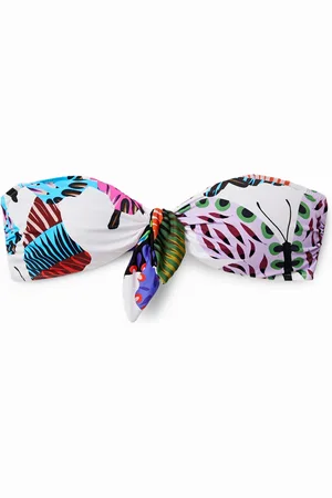 Desigual Top bikini nodo farfalle