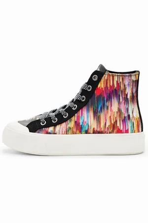 Desigual Sneakers alte patch glitch