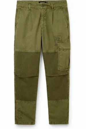 Desigual Pantaloni cargo patchwork