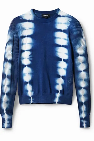 Desigual Maglione tie-dye in maglia