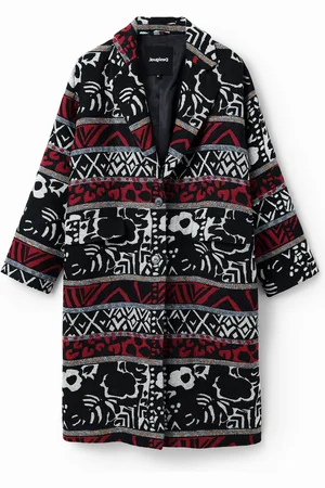Desigual Cappotto etnico lungo