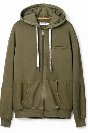 Desigual Felpa cappuccio e zip