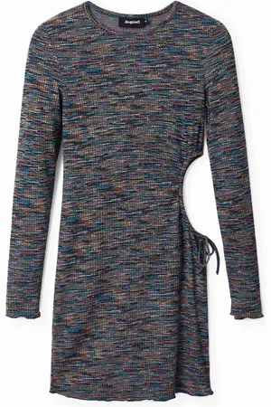 Desigual Abito corto slim cut-out