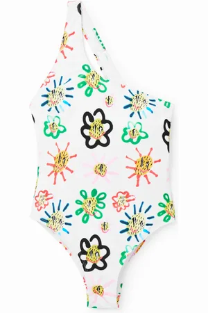 Desigual Costume bagno cinturino asimmetrico suola