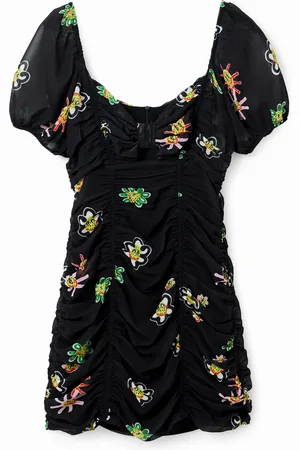 Desigual Abito corto nodo arricciato