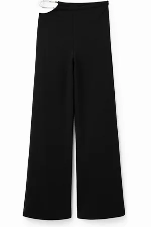 Desigual Pantaloni cut-out catena