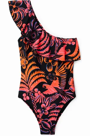 Desigual Costume intero asimmetrico balza