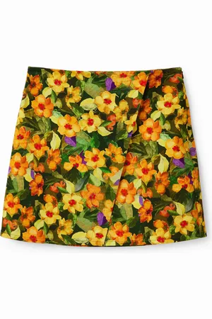 Desigual Minigonna sottile fiori