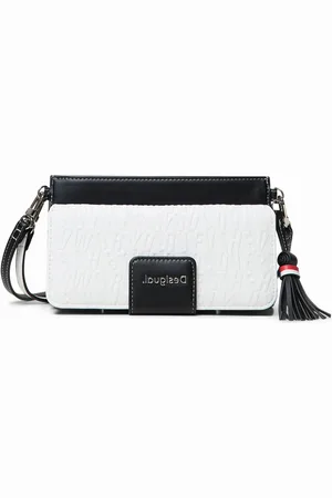 Desigual Clutch-portafoglio 2-in-1 con lettere in rilievo