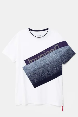 Desigual Maglietta texture 100% cotone