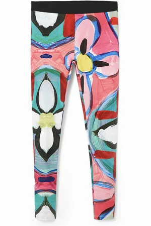 Desigual Leggings fiori arty