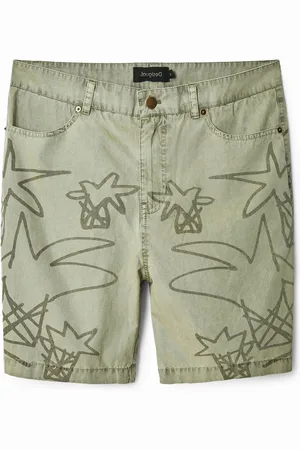 Desigual Bermuda stampa palma