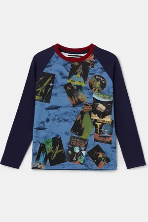 Desigual Maglietta cotone organico maniche Raglan