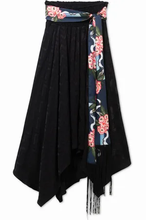 Desigual Gonna foulard cintura