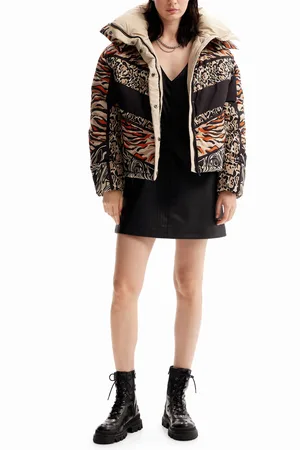 Desigual Giacca imbottita toppe