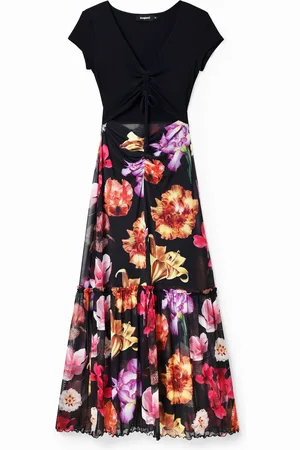 Desigual Abito lungo floreale M. Christian Lacroix