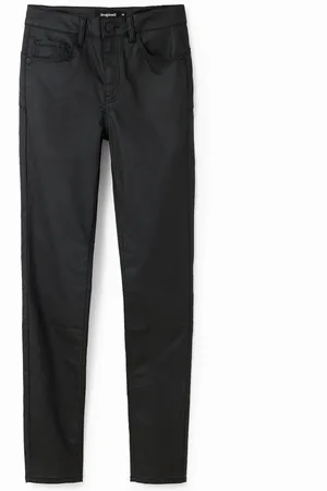Desigual Pantaloni effetto pelle