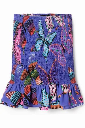 Desigual Minigonna sostenibile farfalle